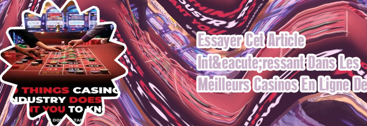Récentes informations yako casino